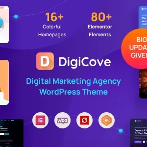 Digicove - Digital Marketing Agency WordPress Theme