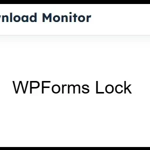 Download Monitor WPForms Lock