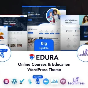 Edura – Online Courses & Education WordPress Theme