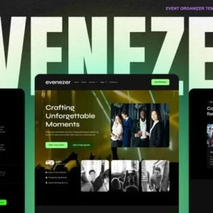 Evenizer - Event Organizer Elementor Template Kit