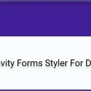 Gravity Forms Styler For Divi