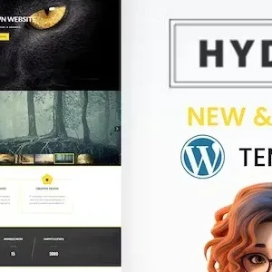 HYDRO - One Page Portfolio WordPress Theme