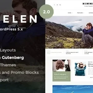 Himmelen - Personal Minimal WordPress Blog Theme