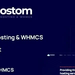 Hostom  – Kit de Plantillas Elementor for Hosting y WHMCS