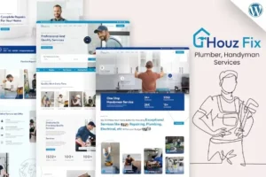 HouzFix – Plumber, Handyman WordPress Theme