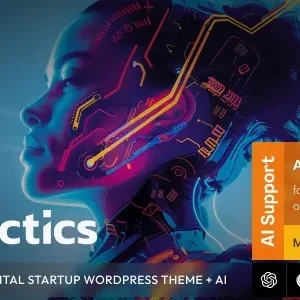 ITactics – IT Solutions & Digital Startup WordPress Theme + AI