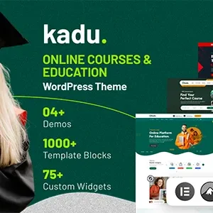 Kadu - Education WordPress Theme