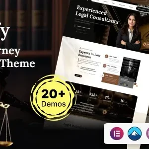 Lawfy - Law & Attorney WordPress Theme