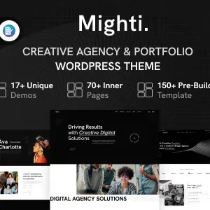 Mighti - Creative Agency & Portfolio WordPress Theme
