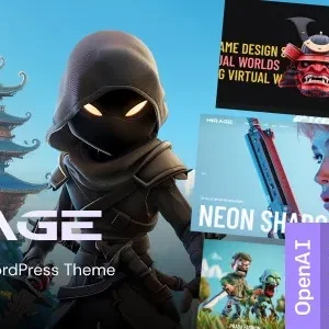 Mirage - Game Studio WordPress Theme