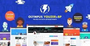 Olympus – Powerful BuddyPress Theme for Social Networking