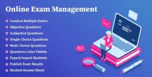 Online Exam Management  – Education & Results Management