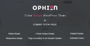 Ophion  – Clean WordPress Theme