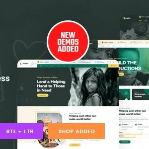 Oxpins - Non Profit Charity WordPress Theme