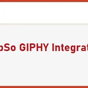 PeepSo GIPHY Integration