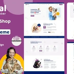 Petpal - Pet Care & Pet Shop WordPress Theme