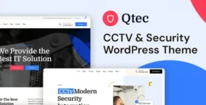 Qtec  – CCTV & Security WordPress Theme