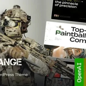 Range – Weapon Shop WordPress Theme