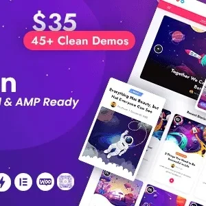 Roxeen - Personal Lightweight WordPress Theme