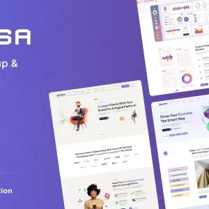 SaSa .– Startup WordPress Theme