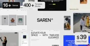 Saren  – Multi-Concept WooCommerce WordPress Theme