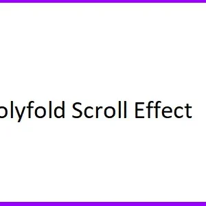 Slider Revolution Polyfold Scroll Add-On