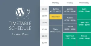Timetable Responsive Schedule For WordPress