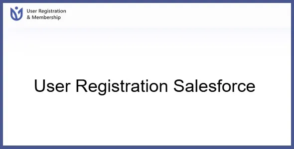 User Registration Salesforce