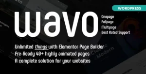 Wavo  – Creative Portfolio & Agency Theme