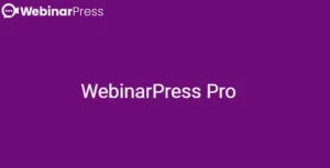 WebinarPress Pro – All in one Webinar Plugin for WordPress