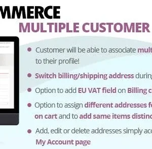 WooCommerce Multiple Customer Addresses