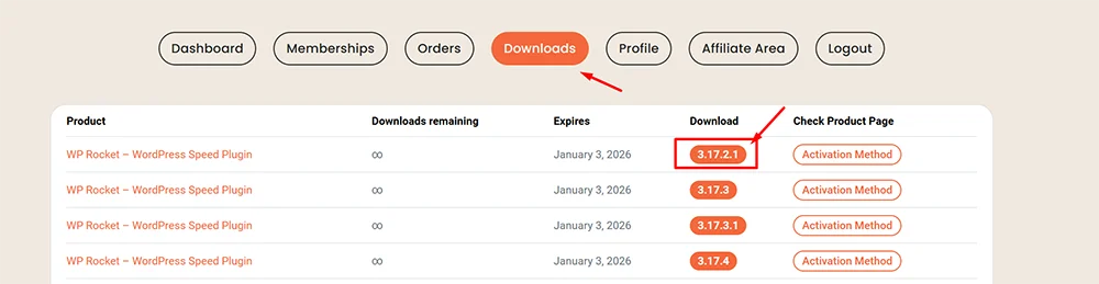 download button