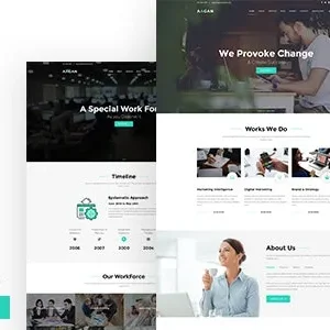 Aagan - Agency, Startup WordPress Theme