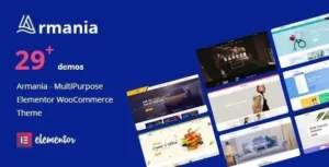 Armania  – Multipurpose Elementor WooCommerce Theme