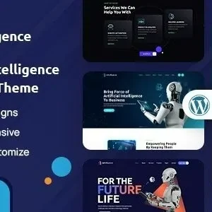 Artelligence - AI & Robotics WordPress Theme