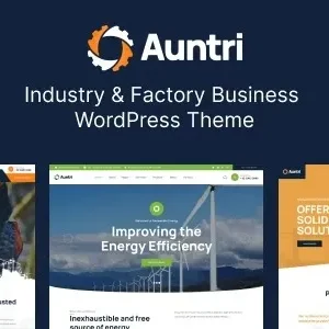 Auntri – Industry & Factory WordPress Theme