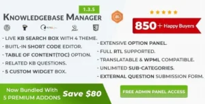 BWL Knowledge Base Manager