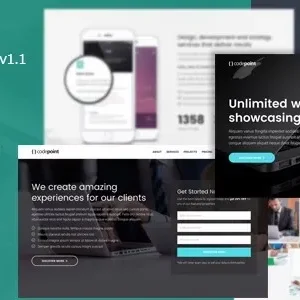 CodePoint - Multi-Purpose Landing Page WordPress Theme
