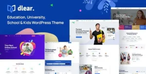 Dlear  – Education, University & School WordPress Theme