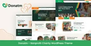 Donatm – Nonprofit Charity WordPress Theme