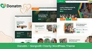 Donatm – Nonprofit Charity WordPress Theme