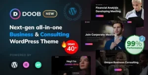 Doob  – Business & Consulting WordPress Theme