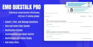 EMO Questalk Pro – Question & Answer Plugin