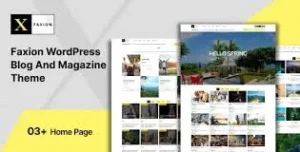 Faxion – Fashion Magazine Theme