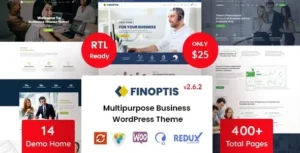 Finoptis  – Multipurpose Business WordPress Theme
