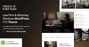 Firmly – Lawyer & Attorney FSE WordPress Theme