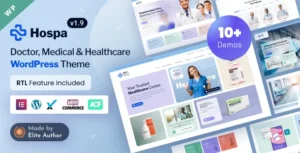 Hospa – Doctors, Medical Clinic & Hospital WordPress Theme