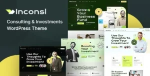Iconsl  – Investment Consulting WordPress Theme
