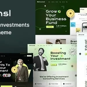 Iconsl - Investment Consulting WordPress Theme