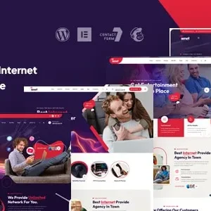Ienet – Broadband TV & Internet WordPress Theme